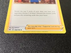 Riley 166/196 Uncommon Lost Origin Pokemon Card NM - Image 2