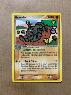 Graveler 34/92 EX Legend Maker - Uncommon Pokemon Card - NM/Mint - Image 1