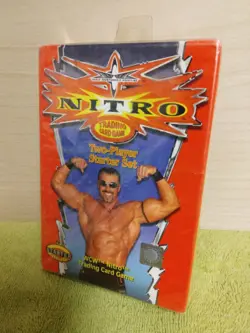 2000 Sealed WCW Wrestling Nitro Trading Card Two-Player Starter Set - Image 1