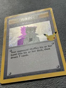 Imposter Professor Oak 73/102 Rare texture Holo Pokemon Card Celebrations - Image 2