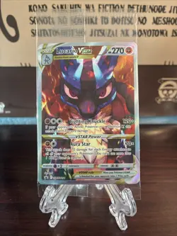 Pokemon TCG Sword & Shield SWSH291 Lucario VSTAR SEALED Promo Card - Image 1
