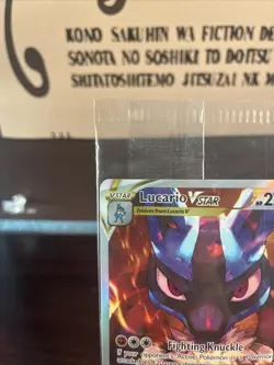 Pokemon TCG Sword & Shield SWSH291 Lucario VSTAR SEALED Promo Card - Image 2