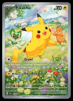 Pikachu 088 Black Star Promo Scarlet & Violet Holo Pokemon Card - Image 1