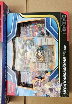 Set Pokemon Card M Kangaskhan Ex Box & M Lucario Ex Figure Collection - Image 2