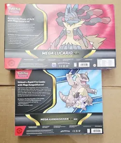Set Pokemon Card M Kangaskhan Ex Box & M Lucario Ex Figure Collection - Image 4
