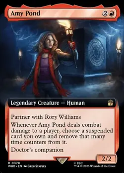 Amy Pond - Extended Art DRWHO NM MTG - Image 1