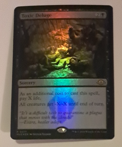Toxic Deluge FOIL NM MH3 Magic the Gathering MTG Modern Horizons 3 - Image 1