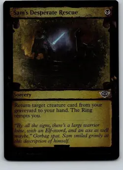 Sam’s Desperate Rescue - LTR - FOIL - MTG - Image 1