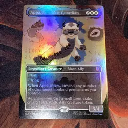 Appa, Steadfast Guardian X1 Mtg The Last Airbender Nm Foil Borderless - Image 1