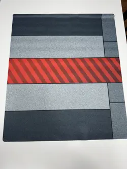 Magic the Gathering 2 Player Playmat With Zones Lightly Used MTG - Image 1