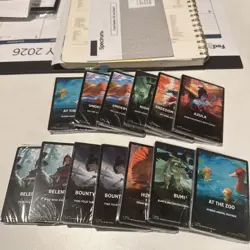 Magic The Gathering Avatar The Last Airbender Jumpstart Sealed Inner Packs Lot12 - Image 1