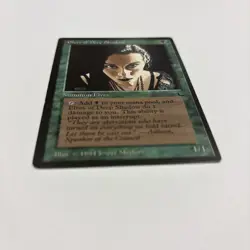 Elves of Deep Shadow MP The Dark MTG 1994 Green Elf Taps For Black! English - Image 2