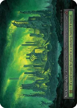 Sorcery: Contested Realm Kor Crematory Unique Regular NM (GT) - Image 1