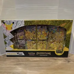 Pokemon Celebrations Special Collection Pikachu V-UNION Factory Sealed 2021 - Image 1