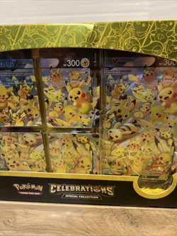 Pokemon Celebrations Special Collection Pikachu V-UNION Factory Sealed 2021 - Image 5