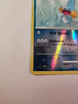 Mudkip Pokemon TCG Great Encounters Reverse Holofoil Foil Common Card # 80/106 - Image 4