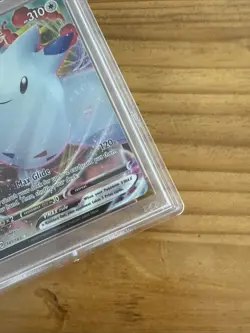 PSA 10 GEM MINT Togekiss VMAX 141/185 Vivid Voltage FULL ART Pokemon Card - Image 5