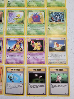 Vintage Pokemon Card Lot of 36 - Base Set Jungle Fossil WOTC 1999 LP/NM - Image 5