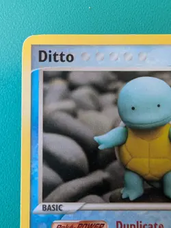 2005 Pokemon EX Delta Species Ditto Squirtle #64/113 MP - Image 2