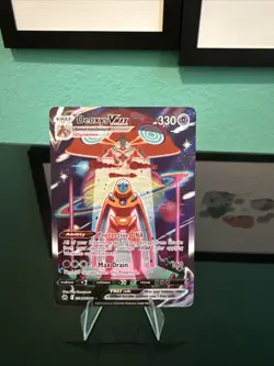 Pokemon TCG Deoxys VMAX English Crown Zenith GG45/GG70 Near Mint Condition - Image 1