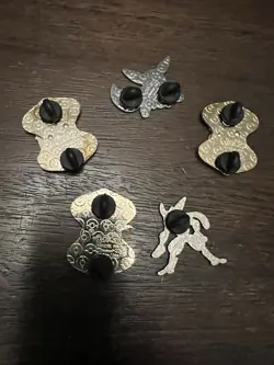 Pokemon Pin Lot Of 5 Official Licensed Pins from TCG Product Evee, Greninja - Image 5