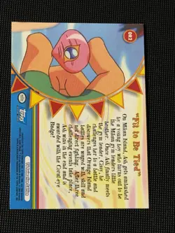Fit To Be Tied OR2 Pokemon Topps Series 3 Orange Islands Blue Logo 1st Print - Image 2