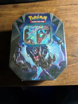 Pokemon TCG: Dawn Wings Necrozma-GX Prism Pokemon Tin 2018 - Factory Sealed !! - Image 1