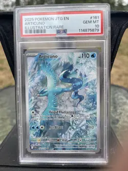 Pokemon Articuno 161/159 Illustration Rare Sv09: Journey Together PSA 10 - Image 2