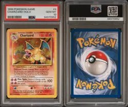 PSA 10 GEM MINT Pokemon CHARIZARD and BLASTOID Holo Base Set (higher cert. ) - Image 3