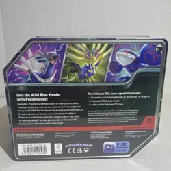 Pokemon TCG Azure Legends Tin Kyogre ex Kit Foil Promo Booster Packs English - Image 2