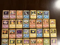 Pokemon TCG Vintage Card Lot - Preowned 39 Cards Pokemon - Image 2