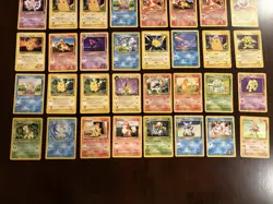 Pokemon TCG Vintage Card Lot - Preowned 39 Cards Pokemon - Image 3
