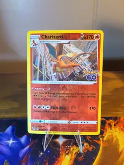 Charizard 010/078 Pokemon GO Reverse Holo - Image 1