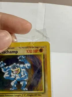 Pokemon Machamp 8/102 Base Set 1st Edition Holo NEW FACTORY SEALED! - Image 5