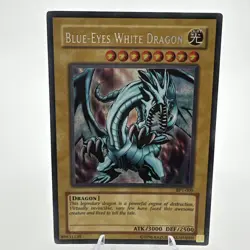 Yugioh Blue-Eyes White Dragon BPT-009 Secret Rare LP - Image 1