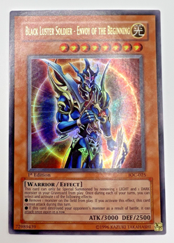 Yugioh - Black Luster Soldier-Envoy Of The Beginning (IOC-025 Ultra 1st Ed) MP - Image 1
