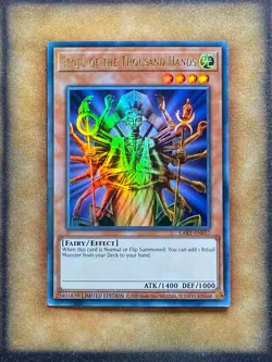 Yugioh Senju of the Thousand Hands LART-EN057 Ultra Rare Limited Edition NM - Image 1