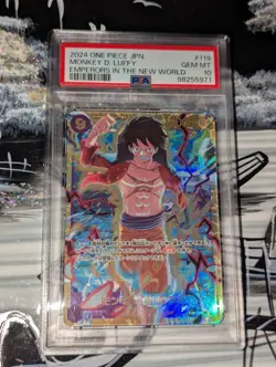 2024 One Piece OP09-119 Luffy Alt Art SEC Japanese Gem Mint PSA 10 - Image 1