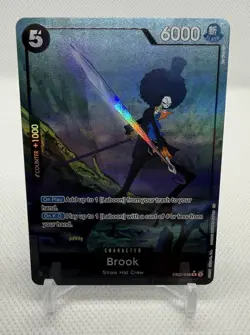 One Piece excellent foil Brook Extra Booster: Anime 25th Collection EB02-048 - Image 1