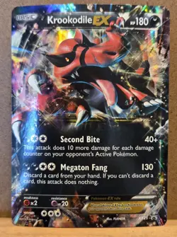 Krookodile EX Promo XY25 holo NM - ungraded Pokemon Card - Image 1