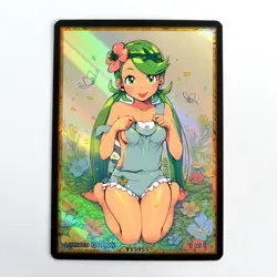 MALLOW Waifu Anime Card LIMITED 1/1 Custom TCG Holo Goddess Story ACG T13055 - Image 1
