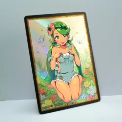 MALLOW Waifu Anime Card LIMITED 1/1 Custom TCG Holo Goddess Story ACG T13055 - Image 2