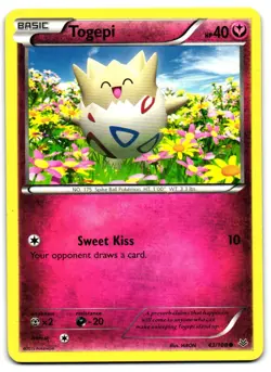 Togepi 43/108 - Roaring Skies Common Pokemon TCG - MP Card - Image 1