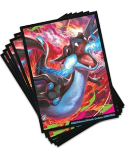 Pokemon Mega Charizard X ex UPC Promo Cards With Playing Mat, Sleeves, Coin, ETC - Image 2