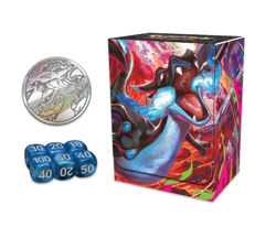 Pokemon Mega Charizard X ex UPC Promo Cards With Playing Mat, Sleeves, Coin, ETC - Image 3
