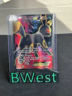 Umbreon EX LP MP Full Art 119 XY Fates Collide Pokemon TCG Card 2016 - Image 1