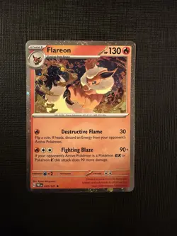 Pokemon Flareon - (Cosmos Holo) Rare Miscellaneous Cards & Products 013/131 NM - Image 1