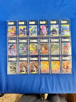 POKEMON TCG LOT OF 34 CGC GRADED CARDS - Image 1