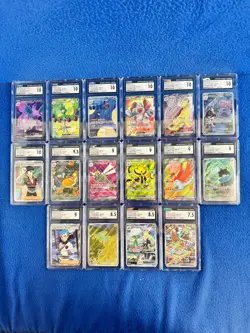 POKEMON TCG LOT OF 34 CGC GRADED CARDS - Image 4