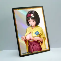 ERIKA Waifu Anime Card LIMITED 1/1 Custom TCG Holo Goddess Story ACG T13042 - Image 2